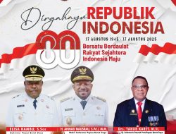 PEMERINTAH PROVINSI PAPUA BARAT DAYA Mengucapkan DIRGAHAYU REPUBLIK INDONESIA KE-80