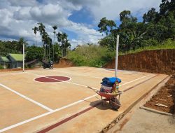 Pemerintah Pusat Rampungkan Pembangunan Lapangan Voli dan Futsal di Kompleks Wamena Kota Sorong
