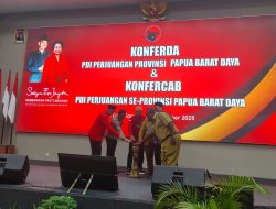 PDI Perjuangan Papua Barat Daya Gelar Konferda dan Konfercab