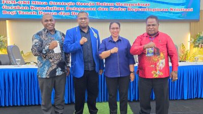 Bupati Sorsel Petronela Terpilih sebagai Ketua Forum Generasi Muda GKI di Tanah Papua