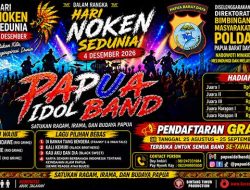 Sambut Hari Noken Sedunia, Ditbinmas Polda PBD Gelar Papua Idol Band 2026